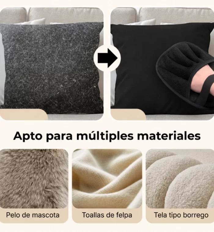 Guante Reutilizable para Ropa y Mascotas 🐾 | Elimina Pelos y Pelusas Fácilmente